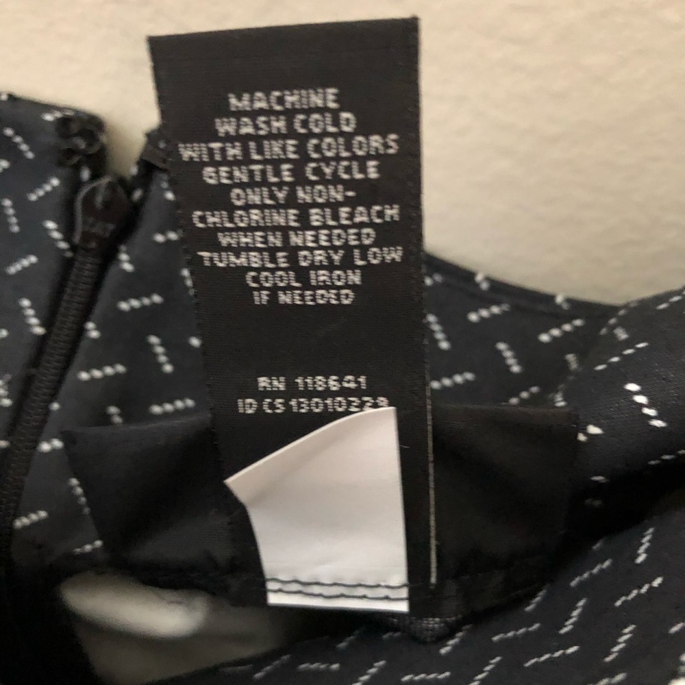 Lane Bryant Black and White Skirt. - Picture 5 of 5